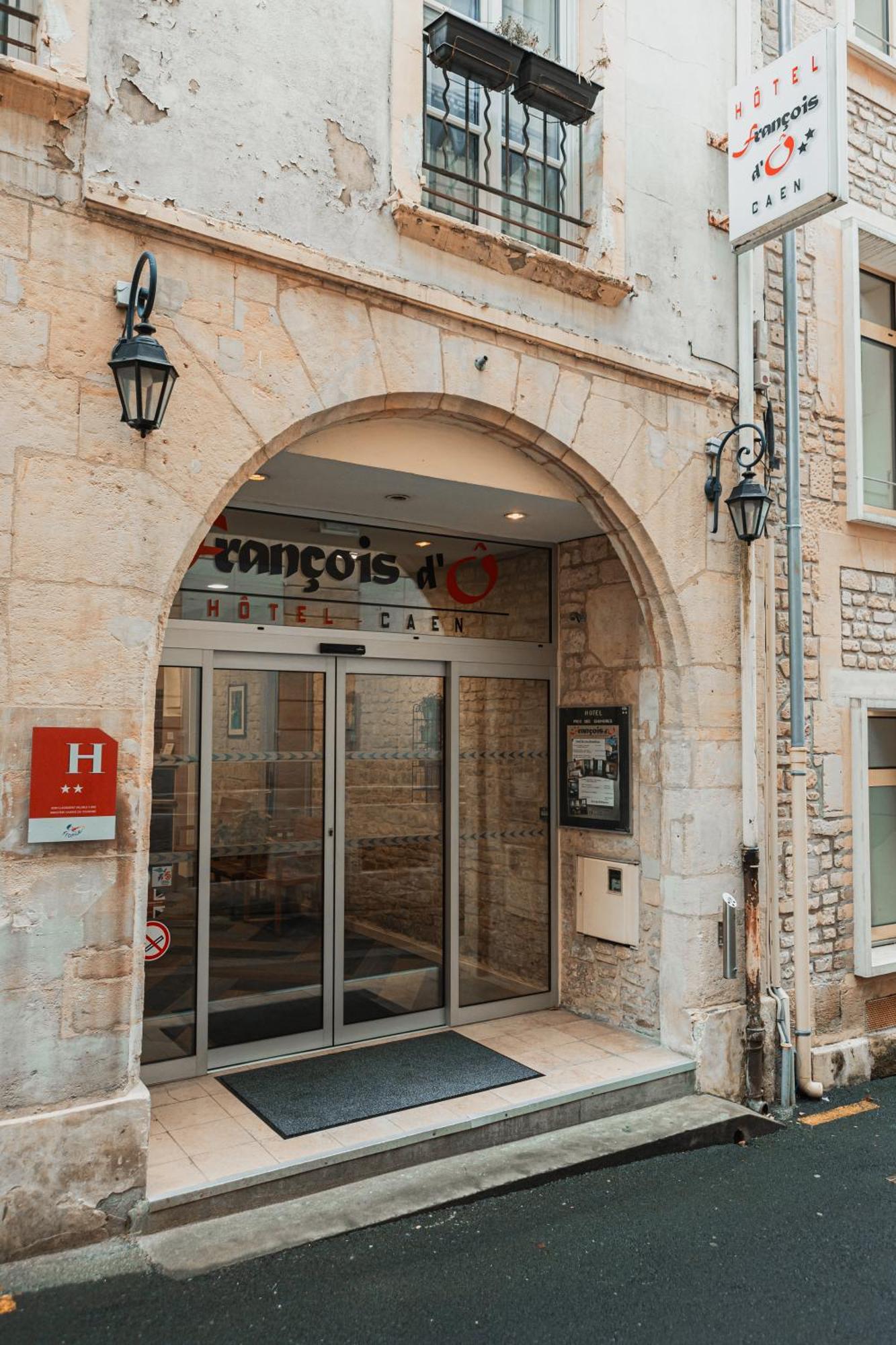 Hotel Francois D'O Caen Exterior foto